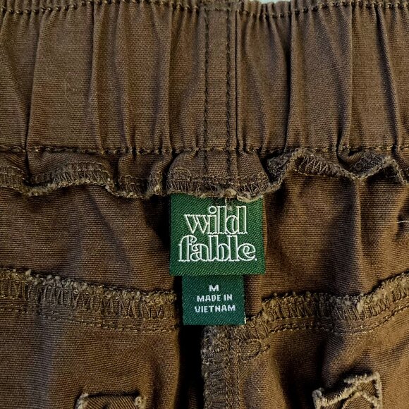 Like New Excellent Condition, SZ M, Cotton Mini Skirt, Brown - Picture 4 of 4